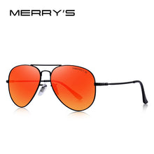 Carica l&#39;immagine nel visualizzatore di Gallery, MERRYS DESIGN Men/Women Classic Pilot HD Polarized Sunglasses Aviation Frame Titanium Memory Alloy Temple UV400 Protection S8153