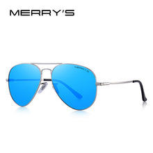 Carica l&#39;immagine nel visualizzatore di Gallery, MERRYS DESIGN Men/Women Classic Pilot HD Polarized Sunglasses Aviation Frame Titanium Memory Alloy Temple UV400 Protection S8153