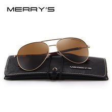 Load image into Gallery viewer, MERRYS DESIGN Men/Women Classic Pilot Polarized Sunglasses 100% UV Protection S8058