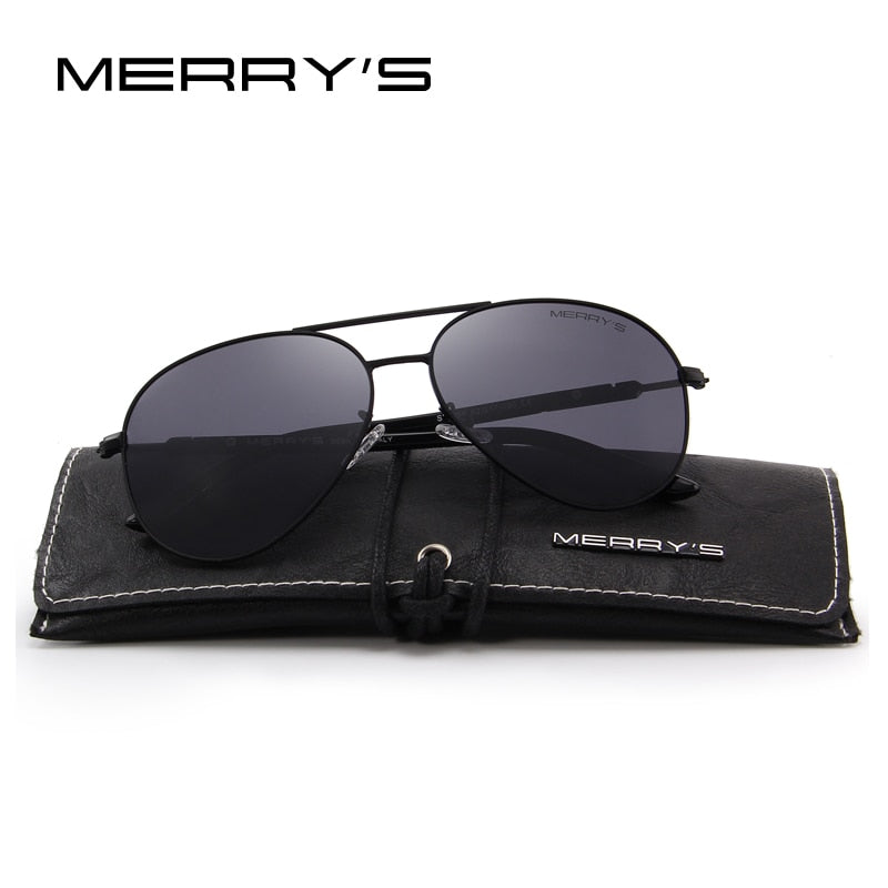 MERRYS DESIGN Men/Women Classic Pilot Polarized Sunglasses 100% UV Protection S8058