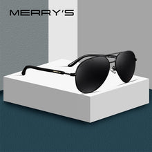Load image into Gallery viewer, MERRYS DESIGN Men/Women Classic Pilot Polarized Sunglasses 100% UV Protection S8058