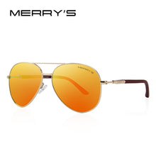 Load image into Gallery viewer, MERRYS DESIGN Men/Women Classic Pilot Polarized Sunglasses 100% UV Protection S8058