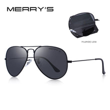 Load image into Gallery viewer, MERRYS DESIGN Men/Women Classic Pilot Polarized Sunglasses 58mm UV400 Protection S8025