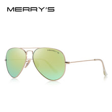 Load image into Gallery viewer, MERRYS DESIGN Men/Women Classic Pilot Polarized Sunglasses 58mm UV400 Protection S8025