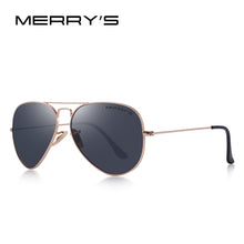 Load image into Gallery viewer, MERRYS DESIGN Men/Women Classic Pilot Polarized Sunglasses 58mm UV400 Protection S8025