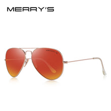 Load image into Gallery viewer, MERRYS DESIGN Men/Women Classic Pilot Polarized Sunglasses 58mm UV400 Protection S8025