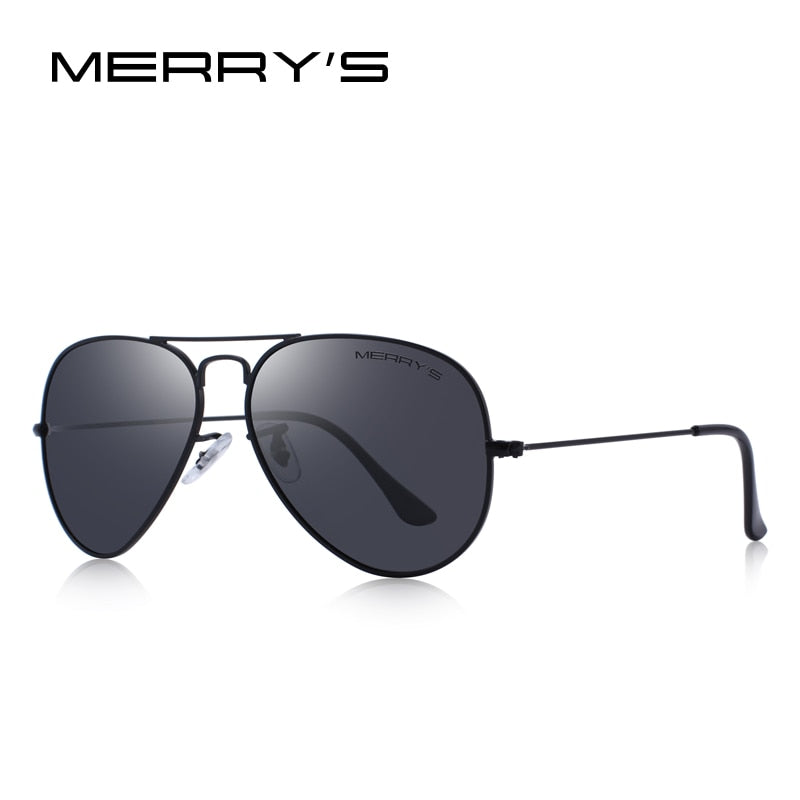 MERRYS DESIGN Men/Women Classic Pilot Polarized Sunglasses 58mm UV400 Protection S8025