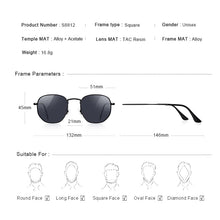 Load image into Gallery viewer, MERRYS DESIGN Men Women Classic Polarized Square Sunglasses For Driving Retro Shades Sun glasses UV400 S8812