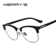 Load image into Gallery viewer, MERRYS DESIGN Men/Women Classic Retro Eyeglasses Half Metal Eyewear S2071