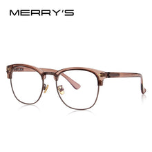 Load image into Gallery viewer, MERRYS DESIGN Men/Women Classic Retro Eyeglasses Half Metal Eyewear S2071