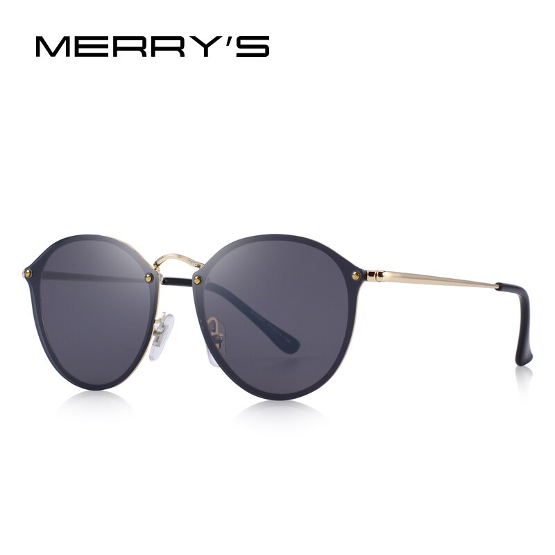 MERRYS DESIGN Men/Women Classic Retro Oval Sunglasses 100% UV Protection S6308