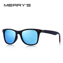 Load image into Gallery viewer, MERRYS DESIGN Men Women Classic Retro Rivet Polarized Sunglasses Lighter Design Square Frame 100% UV Protection S8508