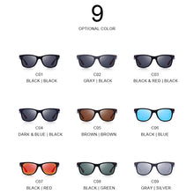 Load image into Gallery viewer, MERRYS DESIGN Men Women Classic Retro Rivet Polarized Sunglasses Lighter Design Square Frame 100% UV Protection S8508