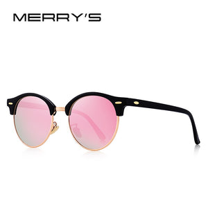 MERRYS DESIGN Men Women Classic Retro Rivet Polarized Sunglasses Unisex Glasses Male Eyewear UV400 Protection S8054N
