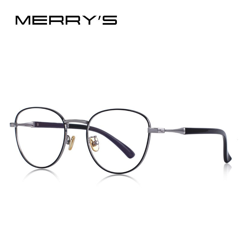 MERRYS DESIGN Men/Women Blue Light Blocking Glasses Retro Oval Optical Frames Eyeglasses S2089