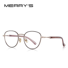 Carica l&#39;immagine nel visualizzatore di Gallery, MERRYS DESIGN Men/Women Blue Light Blocking Glasses Retro Oval Optical Frames Eyeglasses S2089