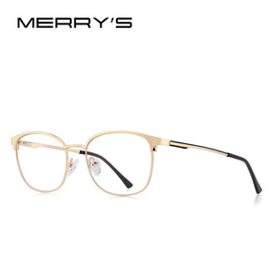 MERRYS DESIGN Men Women Trending Oval Glasses Frame Unisex Myopia Prescription Optical Eyeglasses S2046