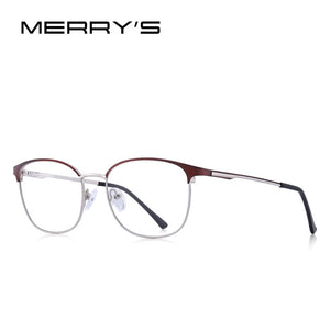 MERRYS DESIGN Men Women Trending Oval Glasses Frame Unisex Myopia Prescription Optical Eyeglasses S2046