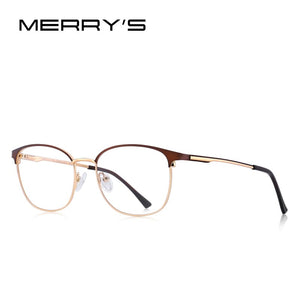 MERRYS DESIGN Men Women Trending Oval Glasses Frame Unisex Myopia Prescription Optical Eyeglasses S2046