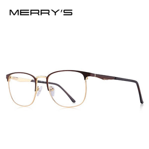 MERRYS DESIGN Men Women Trending Oval Glasses Frame Unisex Myopia Prescription Optical Eyeglasses S2060