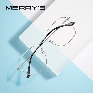 MERRYS DESIGN Men Women Trending Square Glasses Frame Unisex Myopia Prescription Optical Eyeglasses S2023