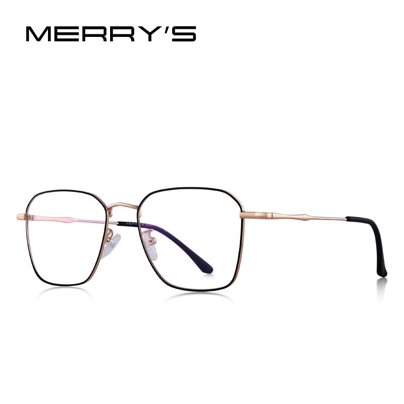 MERRYS DESIGN Men Women Trending Square Glasses Frame Unisex Myopia Prescription Optical Eyeglasses S2023