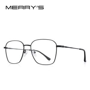 MERRYS DESIGN Men Women Trending Square Glasses Frame Unisex Myopia Prescription Optical Eyeglasses S2029