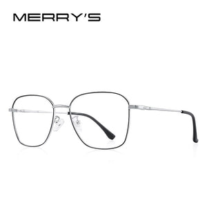 MERRYS DESIGN Men Women Trending Square Glasses Frame Unisex Myopia Prescription Optical Eyeglasses S2029