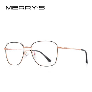 MERRYS DESIGN Men Women Trending Square Glasses Frame Unisex Myopia Prescription Optical Eyeglasses S2029