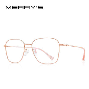 MERRYS DESIGN Men Women Trending Square Glasses Frame Unisex Myopia Prescription Optical Eyeglasses S2029