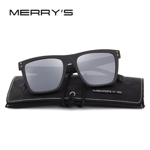 MERRYS DESIGN Men/Women Polarized Square Sunglasses 100% UV Protection S8206