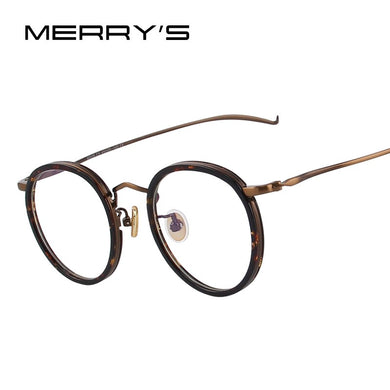 MERRYS DESIGN Men/Women Retro Optical Frames Eyeglasses Radiation-resistant Glasses S2077
