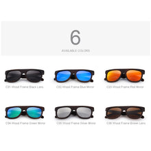 Load image into Gallery viewer, MERRYS DESIGN Men Wooden Polarized Sunglasses HAND MADE 100% UV Protection S5085
