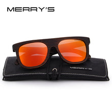 Load image into Gallery viewer, MERRYS DESIGN Men Wooden Polarized Sunglasses HAND MADE 100% UV Protection S5085