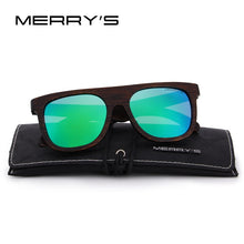 Load image into Gallery viewer, MERRYS DESIGN Men Wooden Polarized Sunglasses HAND MADE 100% UV Protection S5085