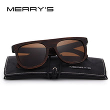 Load image into Gallery viewer, MERRYS DESIGN Men Wooden Polarized Sunglasses HAND MADE 100% UV Protection S5085