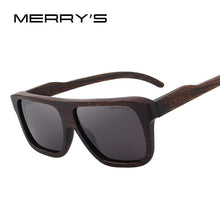Load image into Gallery viewer, MERRYS DESIGN Men Wooden Sunglasses Square Polarized Sun Glasses HAND MADE 100% UV Protection S5066