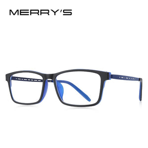 MERRYS DESIGN Pure Titanium Ultra-Light And Comfortable Unisex Eyeglasses Frame For Men Women TR90 Eyewear Optics Frame S2822