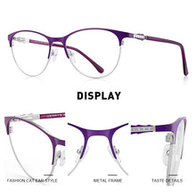 Carica l&#39;immagine nel visualizzatore di Gallery, MERRYS DESIGN Retro Cat Eye Glasses Frame Ladies Eyeglasses Myopia Prescription Optical Eyewear S2218