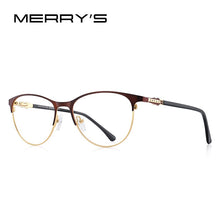Carica l&#39;immagine nel visualizzatore di Gallery, MERRYS DESIGN Retro Cat Eye Glasses Frame Ladies Eyeglasses Myopia Prescription Optical Eyewear S2218
