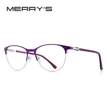 Carica l&#39;immagine nel visualizzatore di Gallery, MERRYS DESIGN Retro Cat Eye Glasses Frame Ladies Eyeglasses Myopia Prescription Optical Eyewear S2218