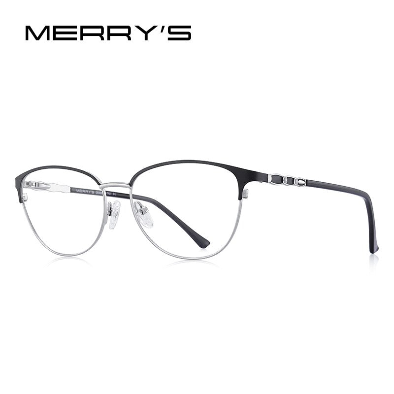 MERRYS DESIGN Retro Cat Eye Glasses Frame Women Eyeglasses Prescription Optical Eyewear S2222