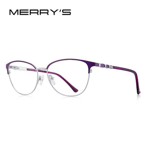 MERRYS DESIGN Retro Cat Eye Glasses Frame Women Eyeglasses Prescription Optical Eyewear S2222