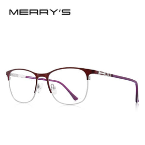 MERRYS DESIGN Retro Cat Eye Women Glasses Frame Ladies  Trending Eyewear Myopia Prescription Optical Eyeglasses S2113