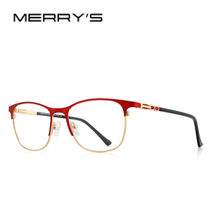 MERRYS DESIGN Retro Cat Eye Women Glasses Frame Ladies  Trending Eyewear Myopia Prescription Optical Eyeglasses S2113