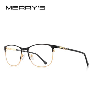MERRYS DESIGN Retro Cat Eye Women Glasses Frame Ladies  Trending Eyewear Myopia Prescription Optical Eyeglasses S2113