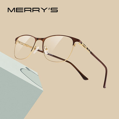 MERRYS DESIGN Retro Cat Eye Women Glasses Frame Ladies Trending Eyewear Myopia Prescription Optical Eyeglasses S2113