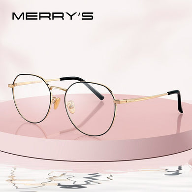 MERRYS DESIGN Retro Women  Glasses frames Ultralight Eyewear Vintage Prescription Eyeglasses Optical Frame  S2508