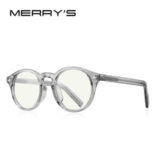 Load image into Gallery viewer, MERRYS DESIGN Retro Oval Ray Blue Light Blocking Glasses For Men Women Anti-Blue Light Round Transpare Glasses S2303