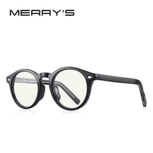 Load image into Gallery viewer, MERRYS DESIGN Retro Oval Ray Blue Light Blocking Glasses For Men Women Anti-Blue Light Round Transpare Glasses S2303